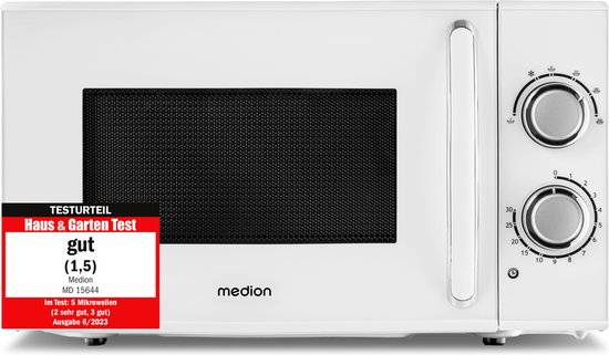 MEDION magnetron MD 15644 wit 17L 700W review