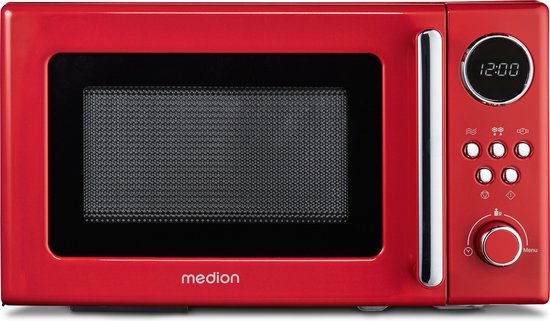 Medion MD 15000 Retro Magnetron Rood 20L 800W review