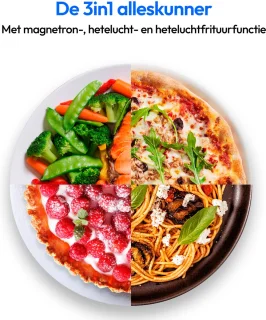 MEDION MD11499 Magnetron met heteluchtfriteuse 25L