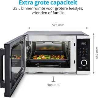 MEDION MD11499 Magnetron met heteluchtfriteuse 25L