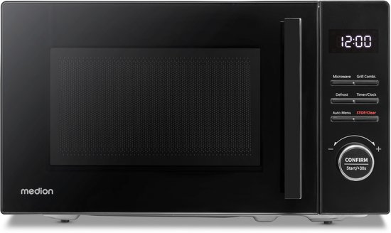 MEDION MD12021 magnetron met grill 20L zwart review