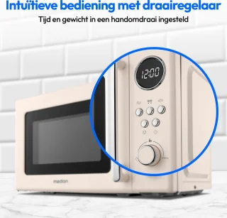 MEDION MD15000 retro magnetron 20L beige