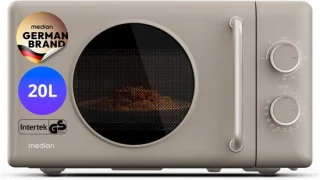 MEDION retro mikrowelle mit grill