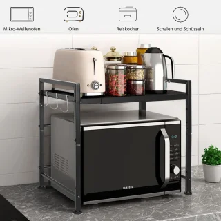 Microwave rack 2 stage