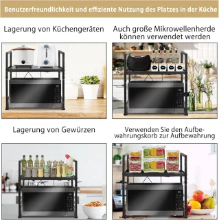 Microwave rack 2 stage