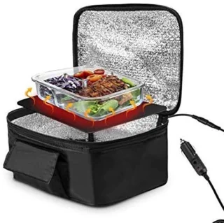 Mini auto magnetron - draagbare lunchbox voor chauffeurs en reizigers, 12v