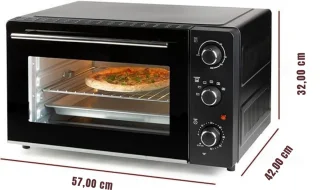 MMP® Heteluchtoven Zwart