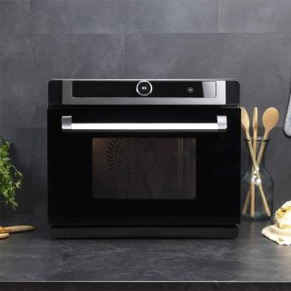 Wat vinden we goed aan de MMP® Stoomoven 60 cm Zwart