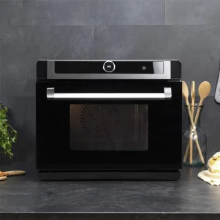MMP® Stoomoven 60 cm Zwart