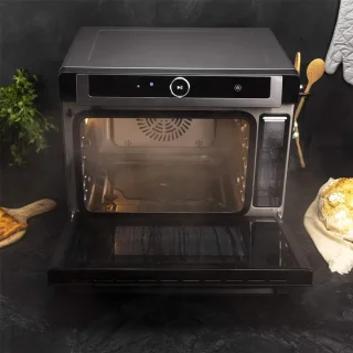 MMP® Stoomoven 60 cm Zwart