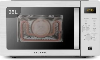 Multifunctionele oven magnetron grill 28 liter zilver