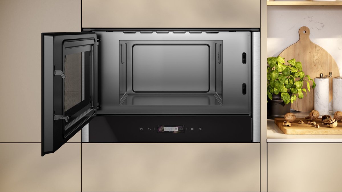 Wat vinden we goed aan de Neff NL4WR21N1 Inbouw Solo Magnetron Zwart 21L 900W