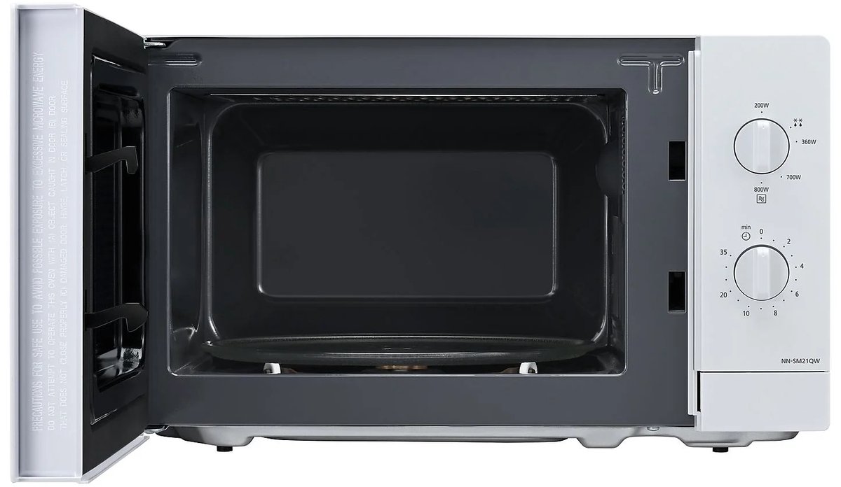 De Panasonic NN-SM21QWEPG microgolfoven vrijstaand in één oogopslag