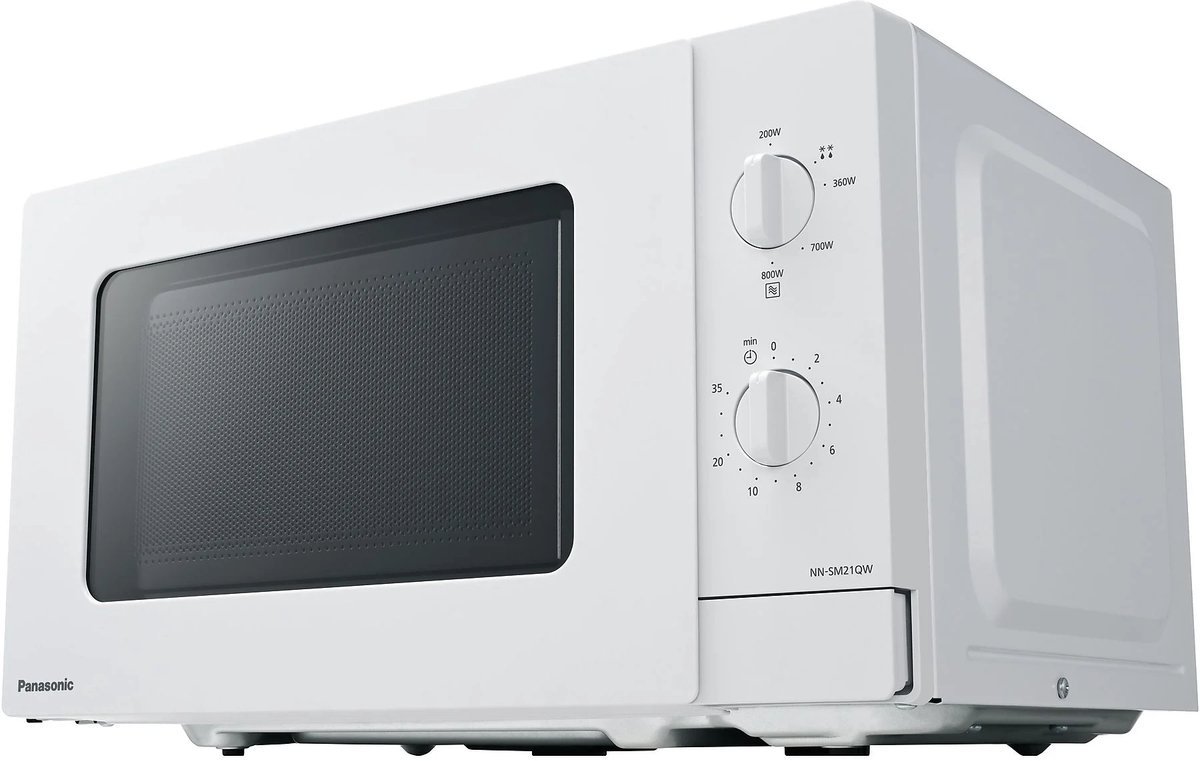 Wat vinden we goed aan de Panasonic NN-SM21QWEPG microgolfoven vrijstaand