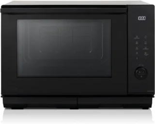Qora stoomoven zwart 46x52x35 cm