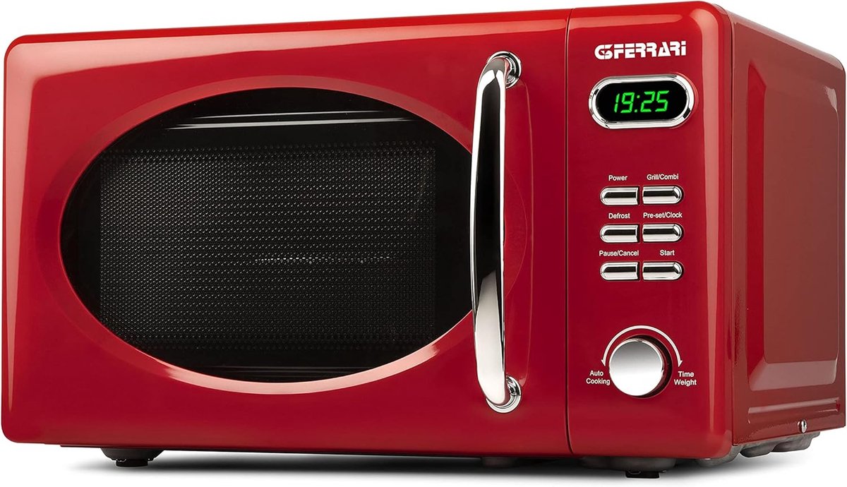 RFWR Vintage combi magnetron 1150 W digitale grill