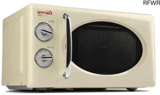 RFWR® Vintage magnetronoven 20 liter, crème
