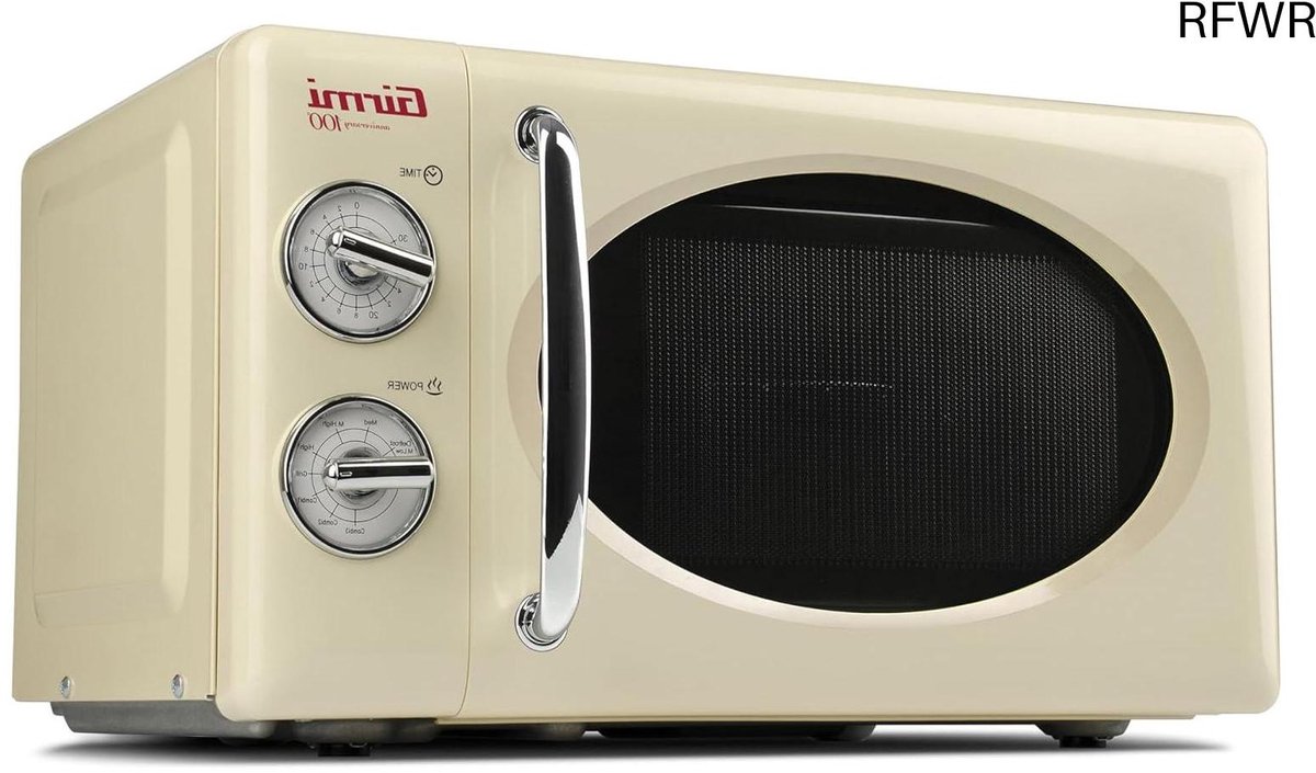 RFWR Vintage magnetronoven 20L crème