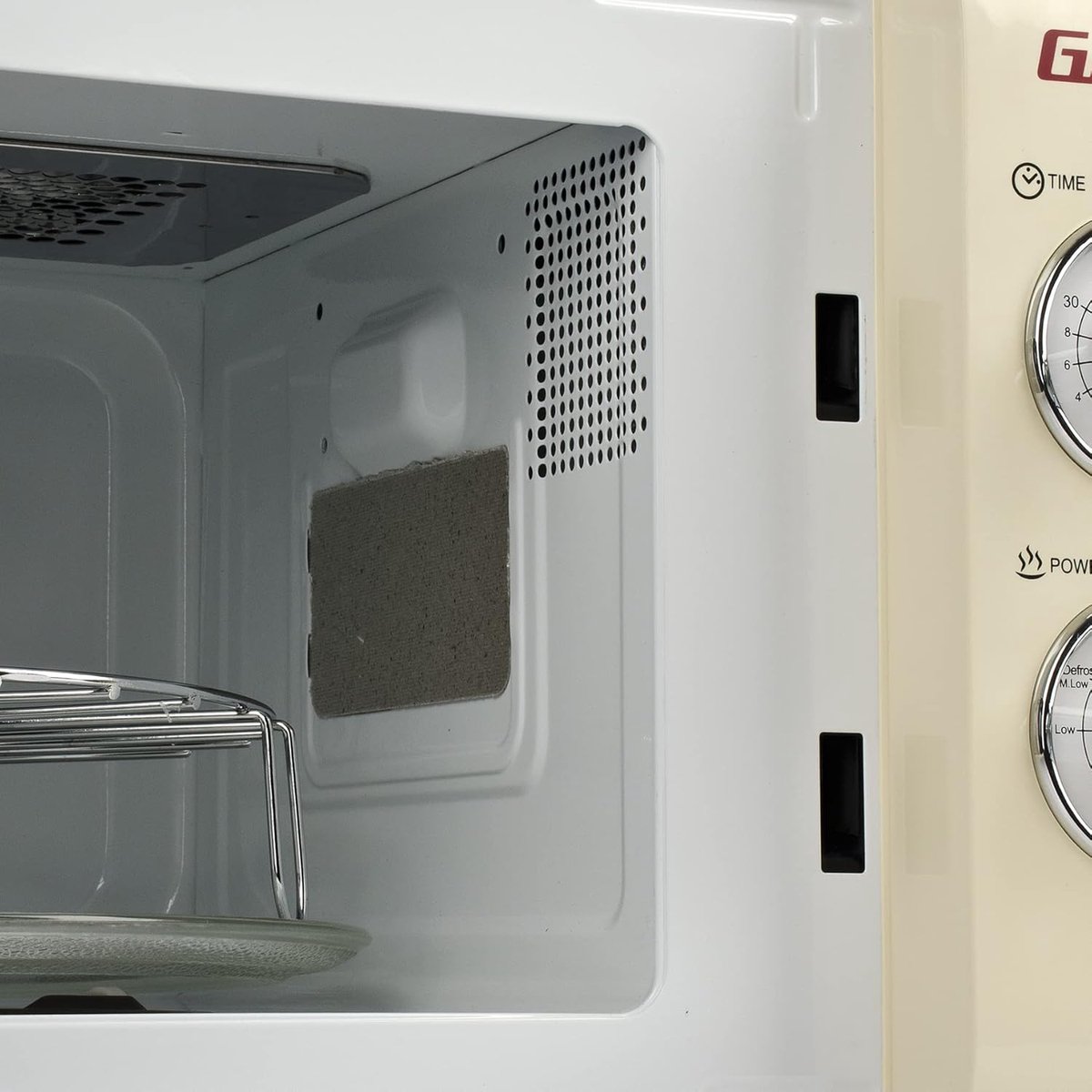 RFWR Vintage magnetronoven 20L crème
