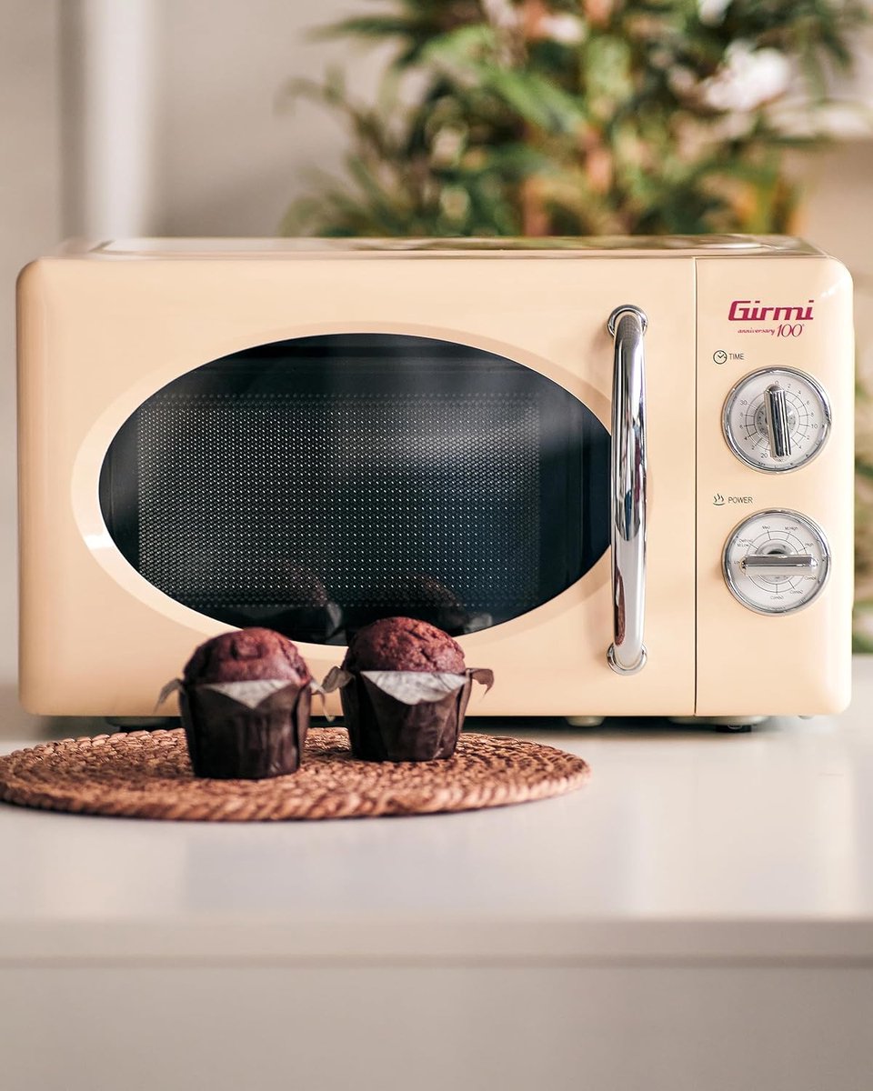 RFWR Vintage magnetronoven 20L crème