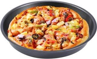 Ronde pizzabakplaat 23 cm voor magnetron
