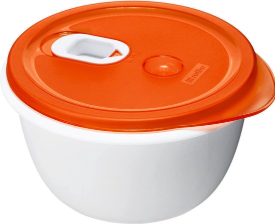 Rotho Clever Magnetronschaal 1.5L Papaya Rood review