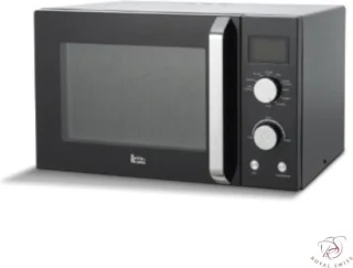 Royal Swiss 2in1 Grill-Microgolfoven 30L 1000W Zwart Roestvrijstaal