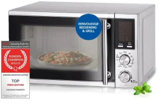 Royalty Line MWO3805 Vrijstaande Magnetron RVS 20L 900W