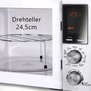 Royalty Line MWO3805 Vrijstaande Magnetron RVS 20L 900W