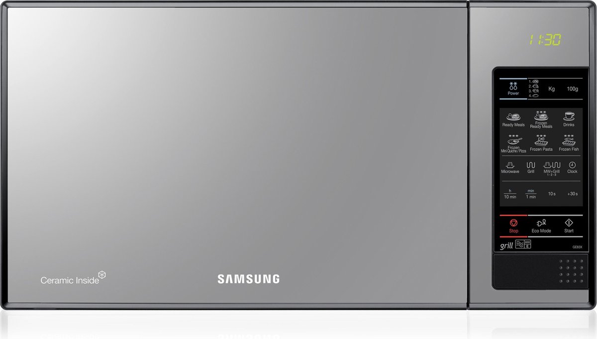 Samsung GE83X Grill Magnetron 23L Zilver
