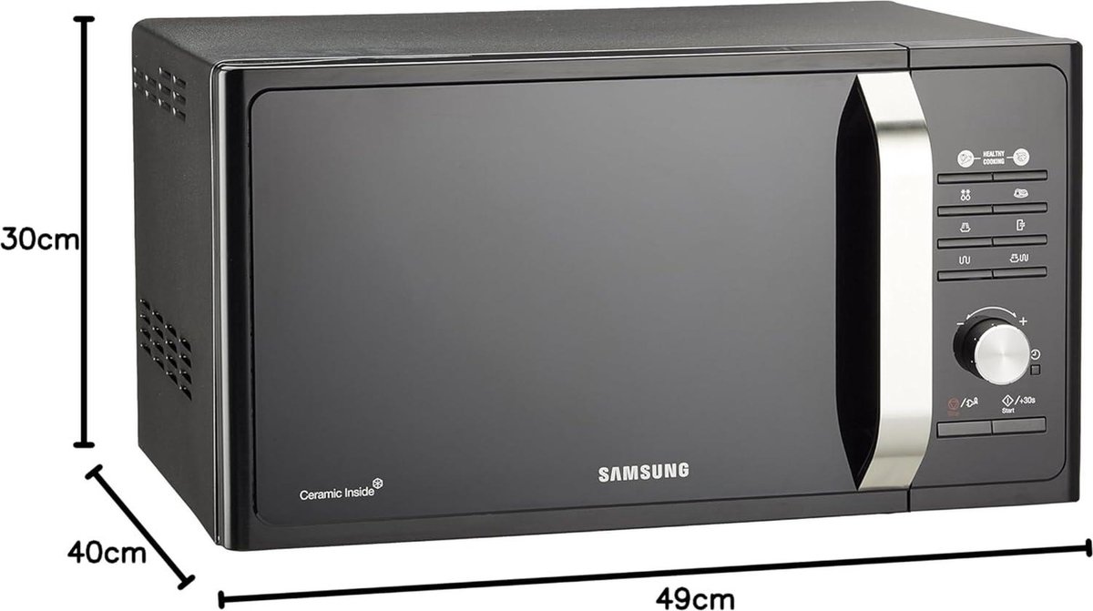 Samsung MG23F302TAK magnetron 23L zwart-zilver