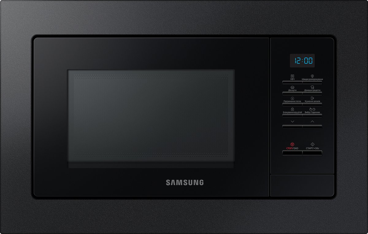Samsung MS20A7013AB/EF Solo Inbouwmagnetron 20L Zwart