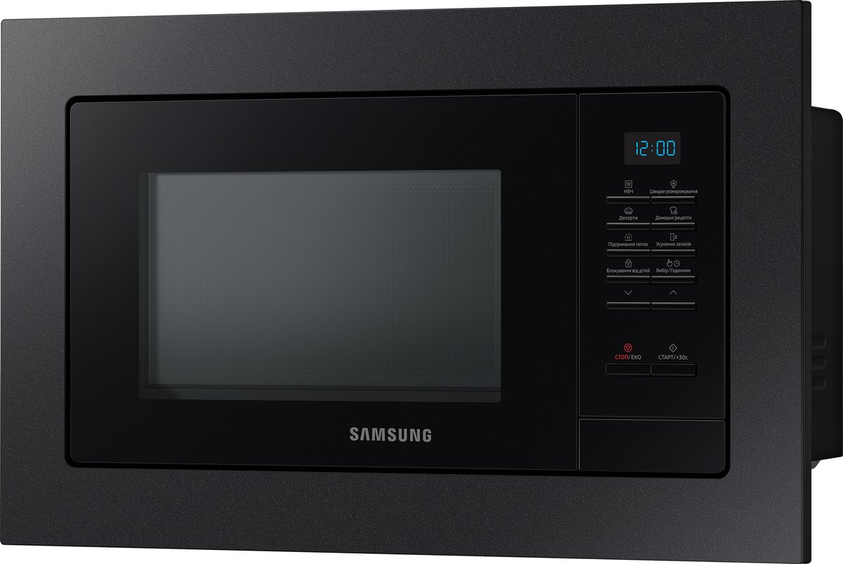 Samsung MS20A7013AB/EF Solo Inbouwmagnetron 20L Zwart