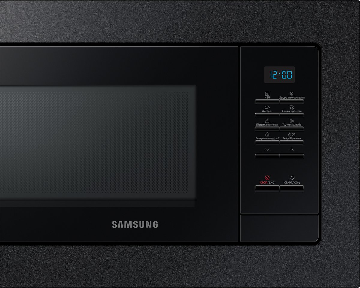 Samsung MS20A7013AB/EF Solo Inbouwmagnetron 20L Zwart