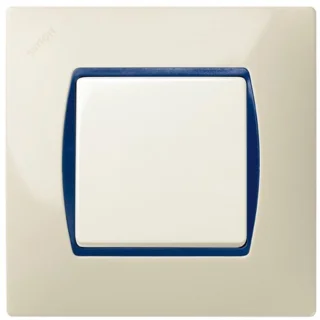 Serie 27 ivoorkleurig frame voor elektrische mechanismen