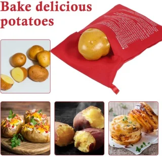 Set van 2 herbruikbare aardappelzakken