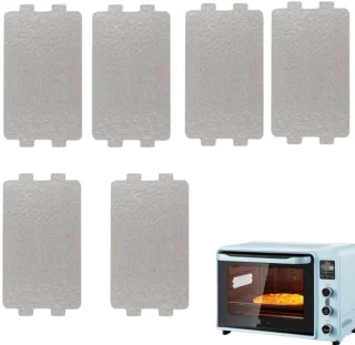 Set van 6 mica platen voor magnetron