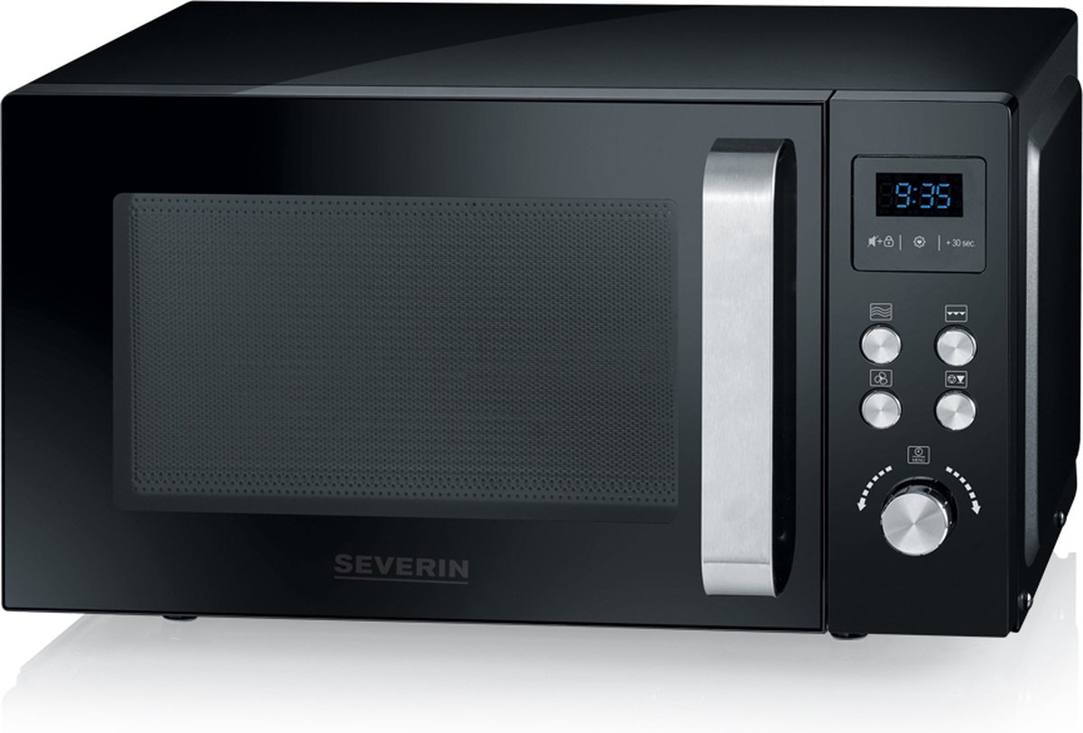 Severin MW 7752 Combi Magnetron Zwart/Zilver 25L