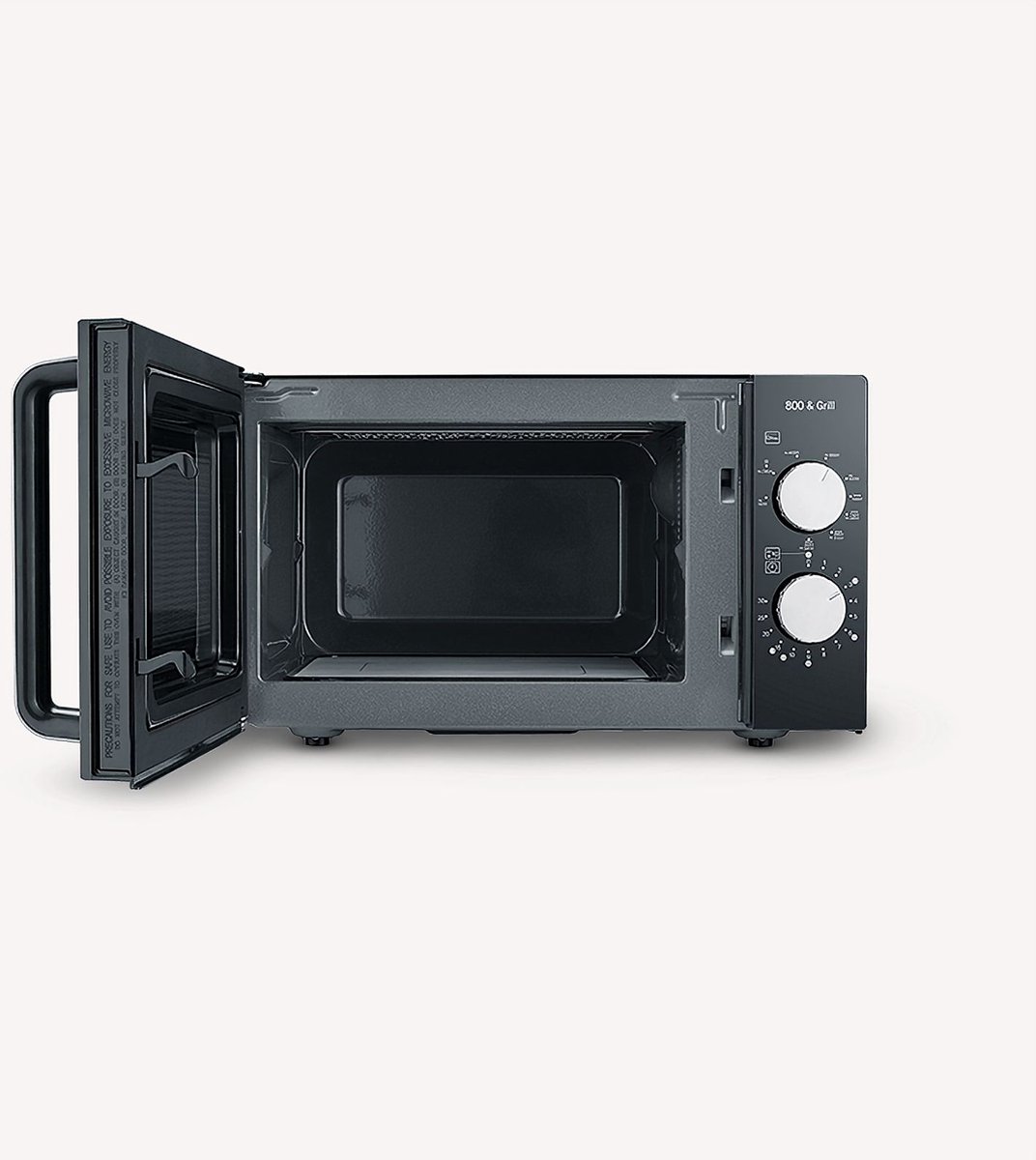 Severin MW 7762 Vrijstaande Solo Magnetron Zwart