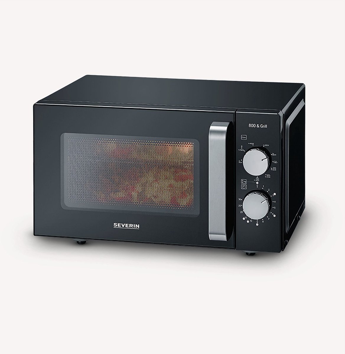 Severin MW 7762 Vrijstaande Solo Magnetron Zwart