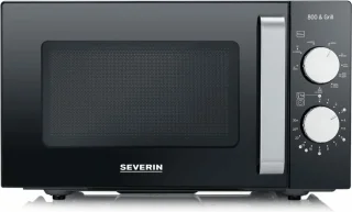 Severin MW 7762 Vrijstaande Solo Magnetron Zwart