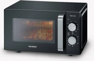 Severin MW 7762 Vrijstaande Solo Magnetron Zwart