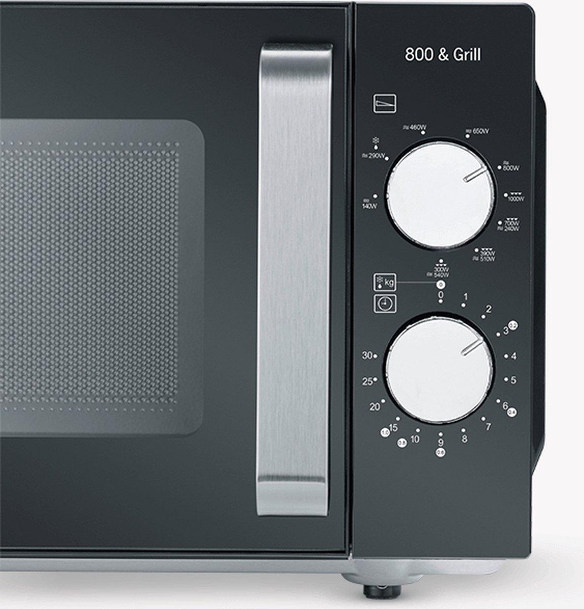 Severin MW 7762 Vrijstaande Solo Magnetron Zwart
