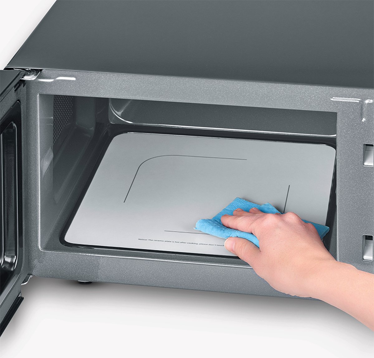 Severin MW 7762 Vrijstaande Solo Magnetron Zwart