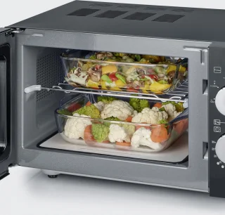 Severin MW 7762 Vrijstaande Solo Magnetron Zwart