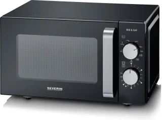 Severin MW 7762 Vrijstaande Solo Magnetron Zwart
