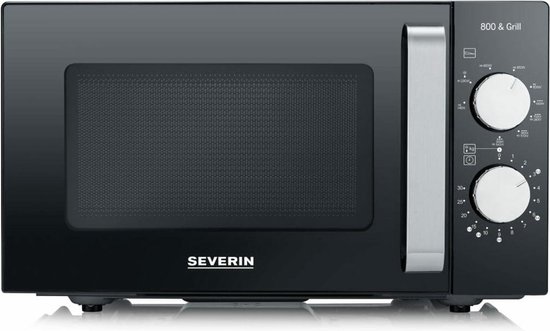 Severin MW 7762 Vrijstaande Solo Magnetron Zwart