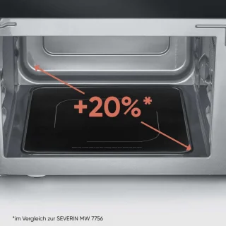Severin MW 7763 Magnetron Zwart