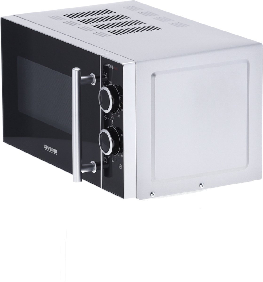 Wat vinden we goed aan de Severin MW 7771 Magnetron RVS/Zwart
