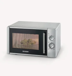 Severin MW 7772 Magnetron Vrijstaand Zilver/Zwart
